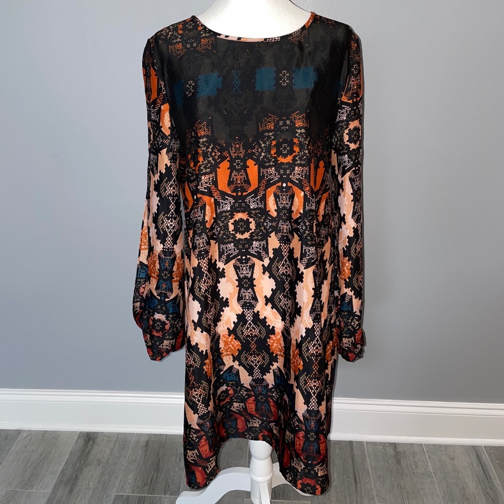 CHELSEA & VIOLET lightweight boho dress size L